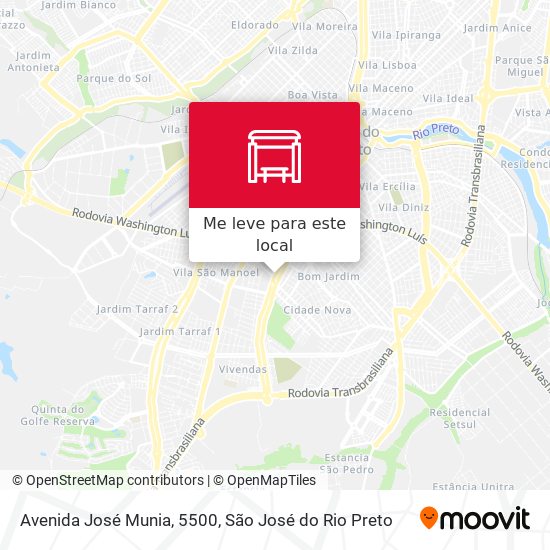 Avenida José Munia, 5500 mapa