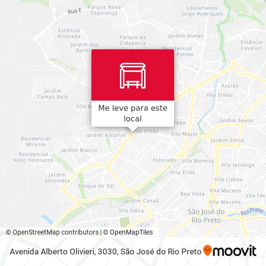 Avenida Alberto Olivieri, 3030 mapa