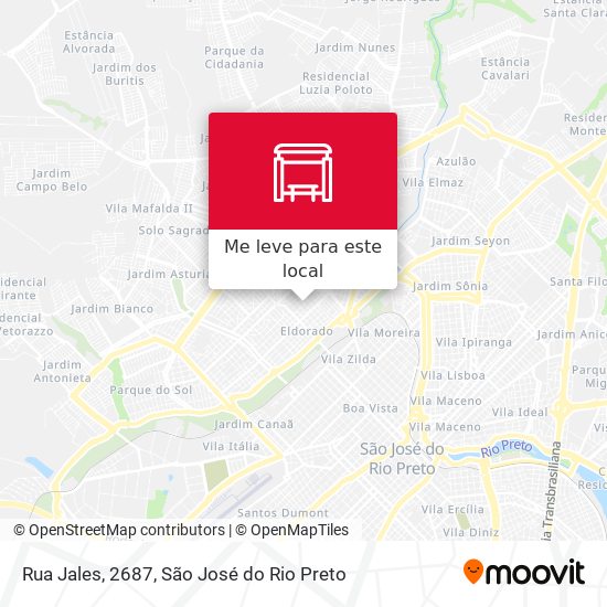 Rua Jales, 2687 mapa