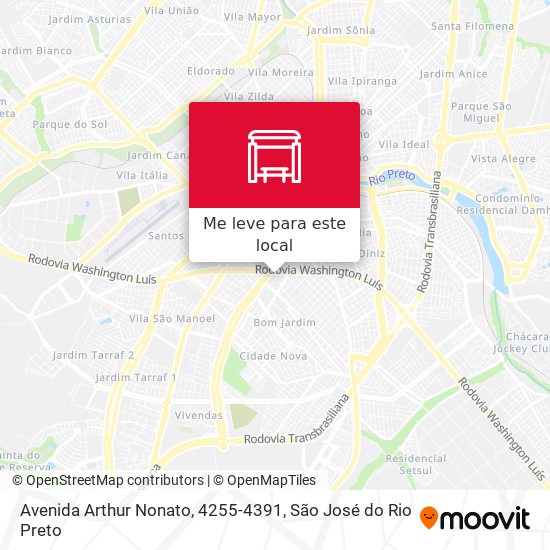 Avenida Arthur Nonato, 4255-4391 mapa