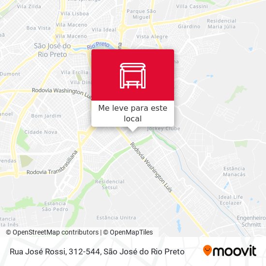 Rua José Rossi, 312-544 mapa