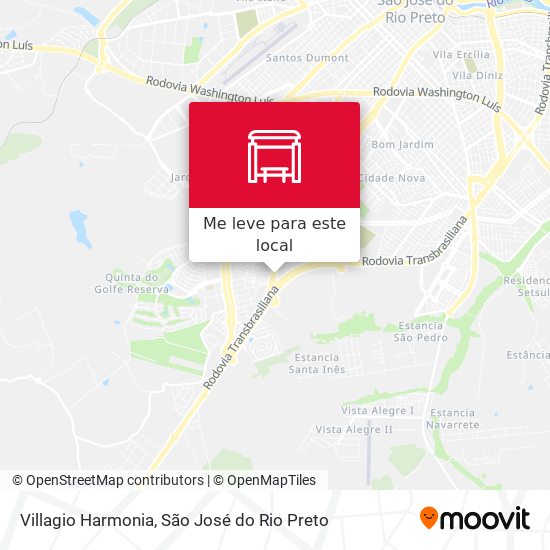 Villagio Harmonia mapa