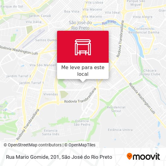 Rua Mario Gomide, 201 mapa