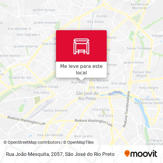 Rua João Mesquita, 2057 mapa