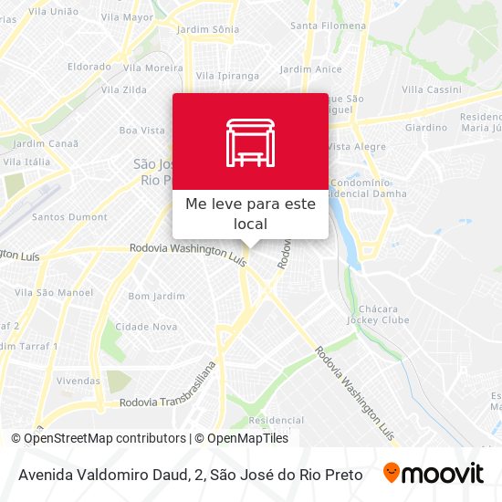 Avenida Valdomiro Daud, 2 mapa