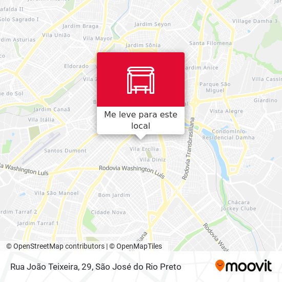 Rua João Teixeira, 29 mapa