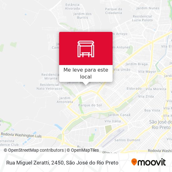 Rua Miguel Zeratti, 2450 mapa