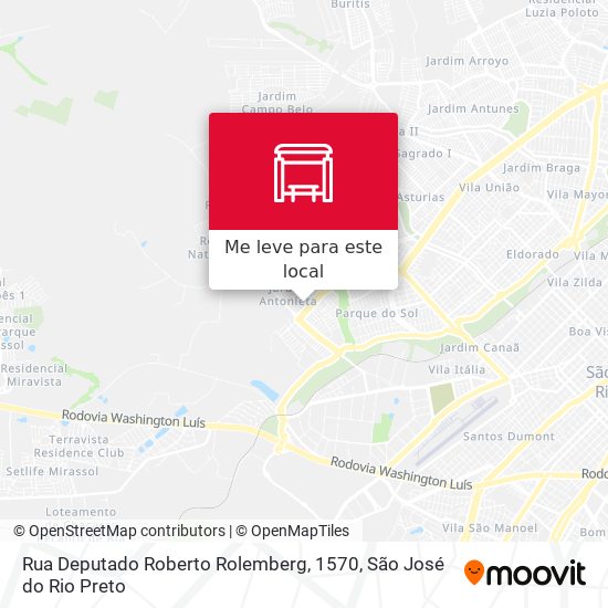 Rua Deputado Roberto Rolemberg, 1570 mapa