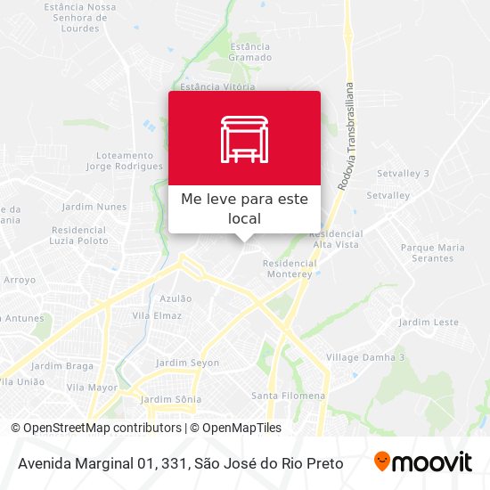 Avenida Marginal 01, 331 mapa