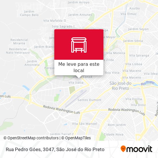 Rua Pedro Góes, 3047 mapa