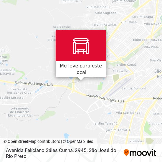 Avenida Felíciano Sáles Cunha, 2945 mapa