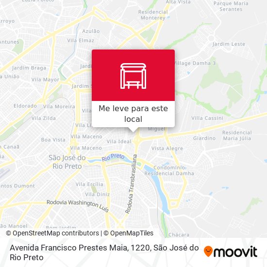 Avenida Francisco Prestes Maia, 1220 mapa