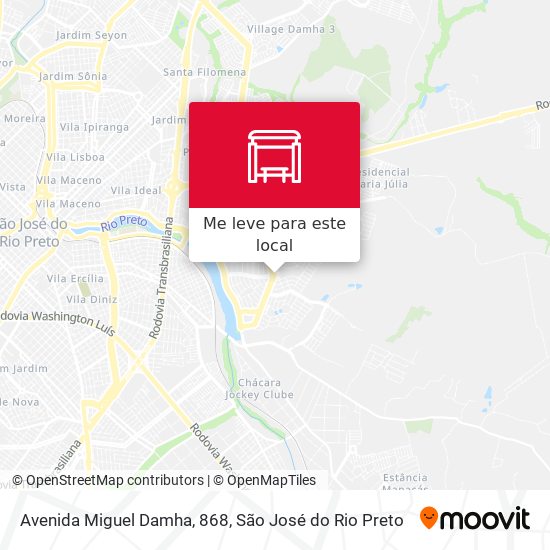 Avenida Miguel Damha, 868 mapa