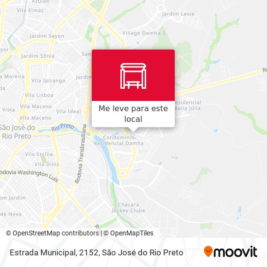 Estrada Municipal, 2152 mapa
