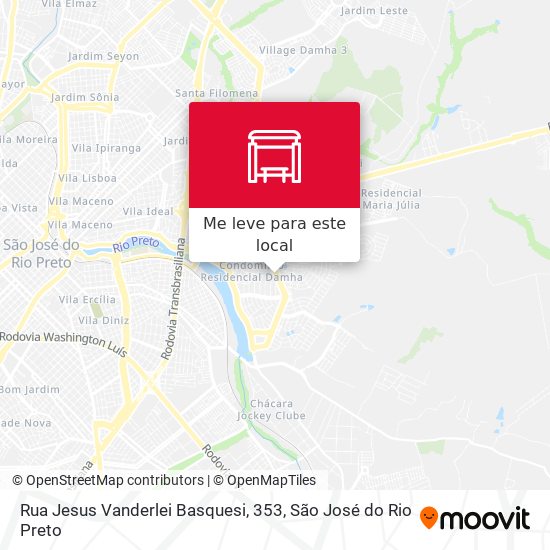 Rua Jesus Vanderlei Basquesi, 353 mapa