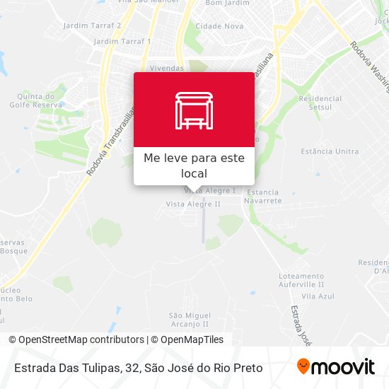 Estrada Das Tulipas, 32 mapa