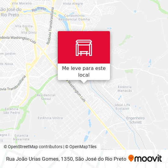 Rua João Urias Gomes, 1350 mapa