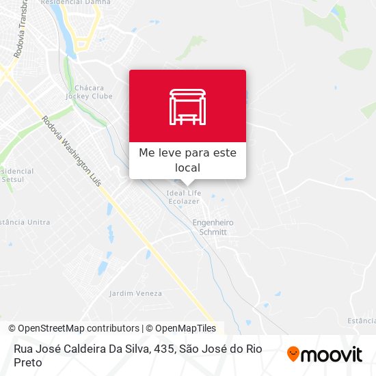 Rua José Caldeira Da Silva, 435 mapa