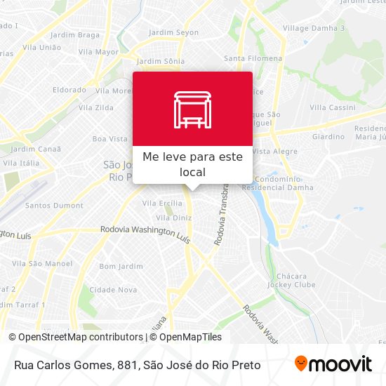 Rua Carlos Gomes, 881 mapa