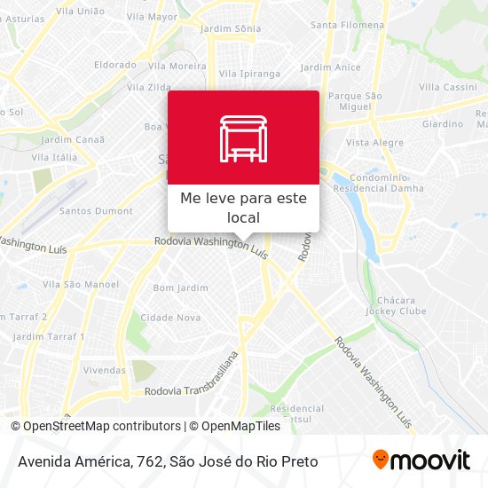 Avenida América, 762 mapa