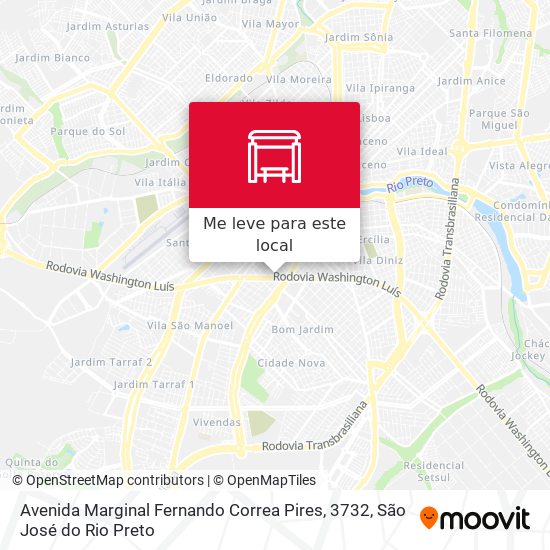 Avenida Marginal Fernando Correa Pires, 3732 mapa