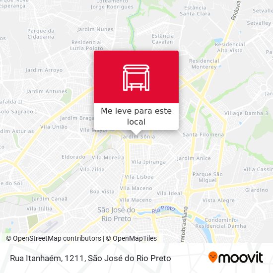 Rua Itanhaém, 1211 mapa