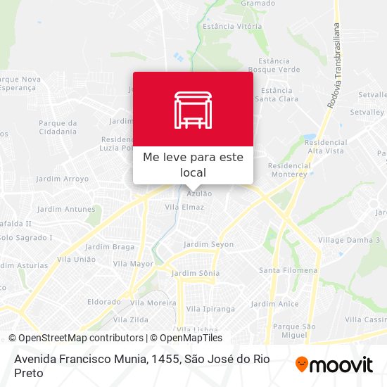 Avenida Francisco Munia, 1455 mapa