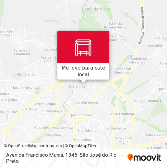 Avenida Francisco Munia, 1345 mapa