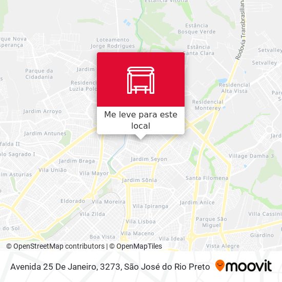 Avenida 25 De Janeiro, 3273 mapa