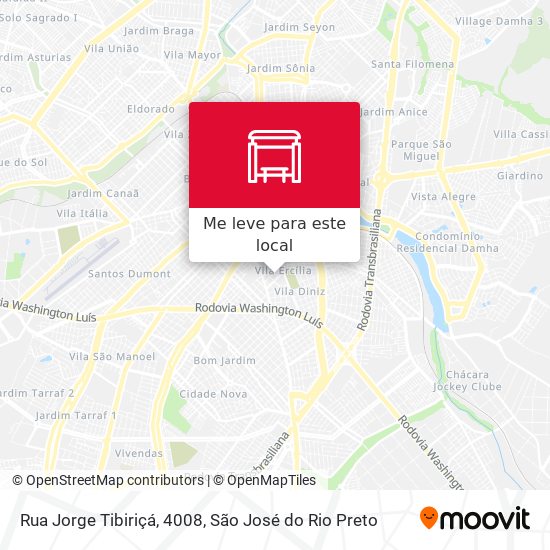 Rua Jorge Tibiriçá, 4008 mapa