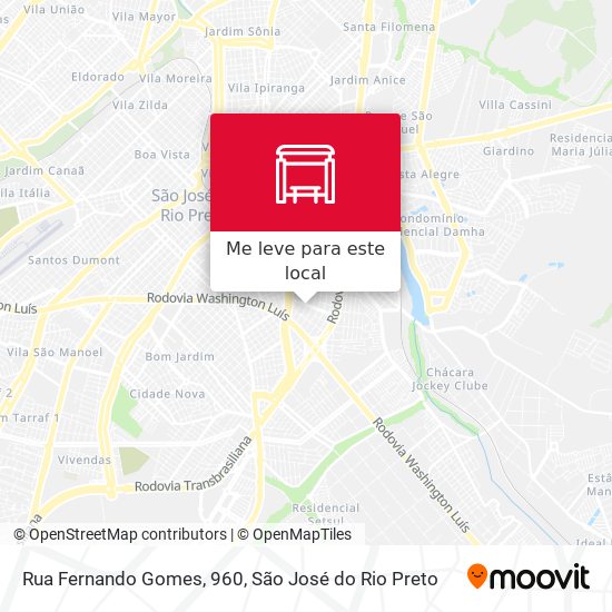 Rua Fernando Gomes, 960 mapa