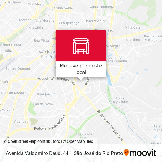Avenida Valdomiro Daud, 441 mapa