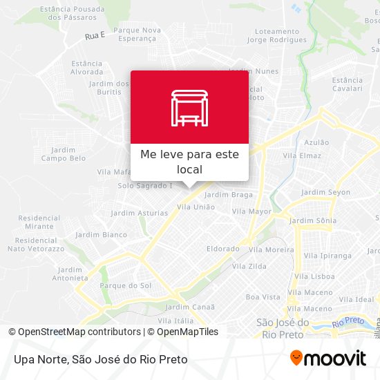 Upa Norte mapa