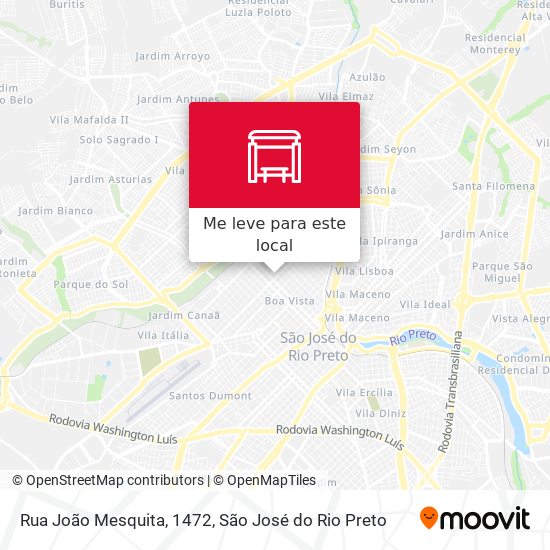 Rua João Mesquita, 1472 mapa