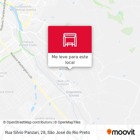 Rua Silvio Panzari, 28 mapa