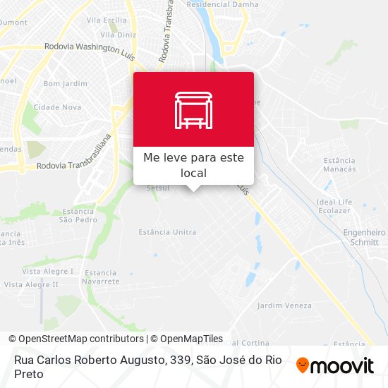 Rua Carlos Roberto Augusto, 339 mapa