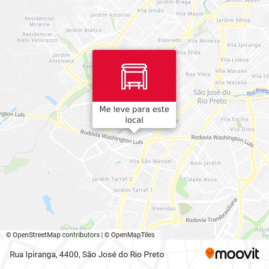 Rua Ipiranga, 4400 mapa
