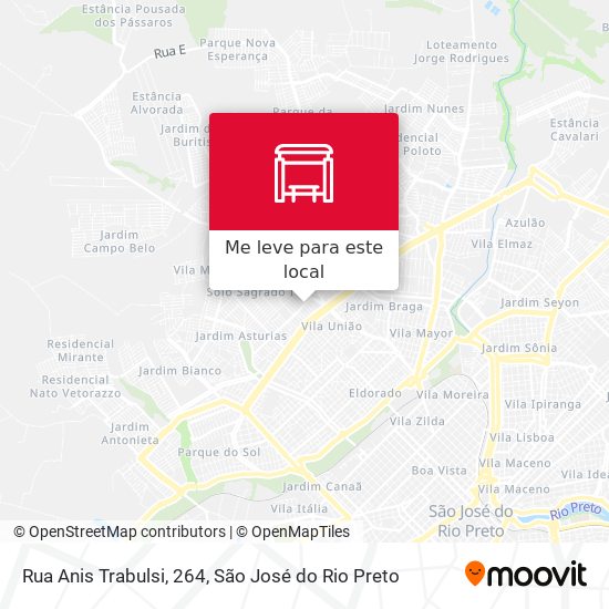 Rua Anis Trabulsi, 264 mapa