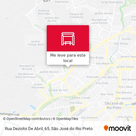 Rua Dezoito De Abril, 65 mapa