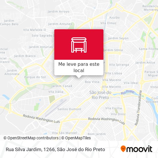 Rua Silva Jardim, 1266 mapa