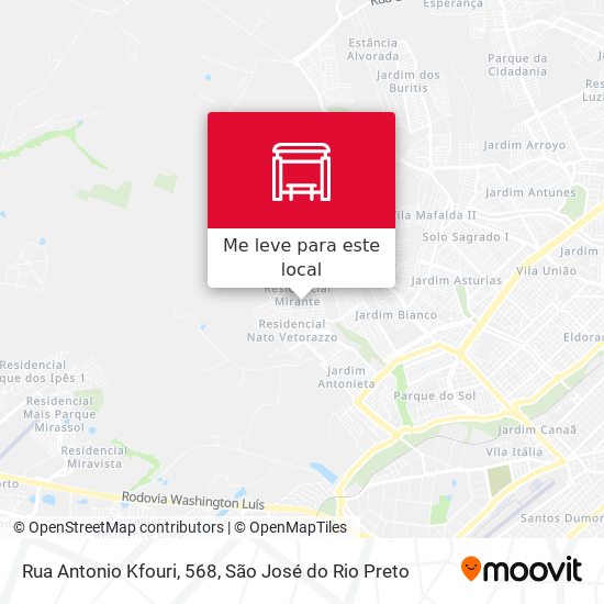 Rua Antonio Kfouri, 568 mapa