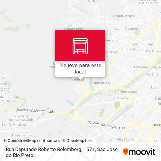 Rua Deputado Roberto Rolemberg, 1571 mapa