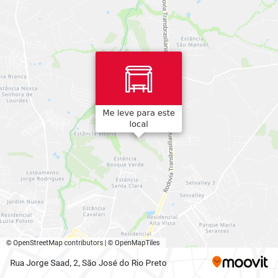Rua Jorge Saad, 2 mapa