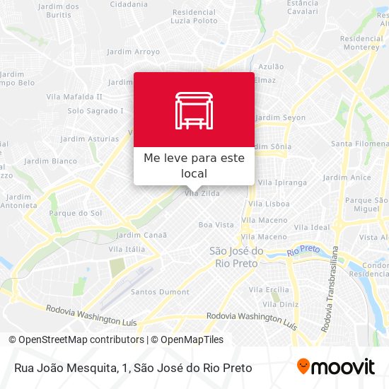 Rua João Mesquita, 1 mapa