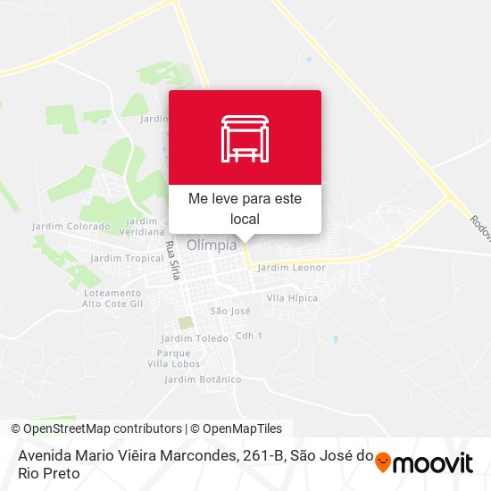 Avenida Mario Viêira Marcondes, 261-B mapa