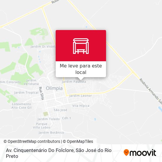 Av. Cinquentenário Do Folclore mapa