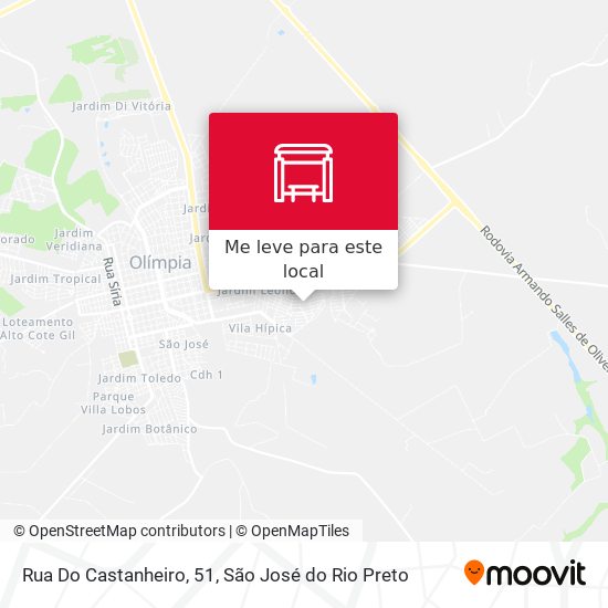 Rua Do Castanheiro, 51 mapa