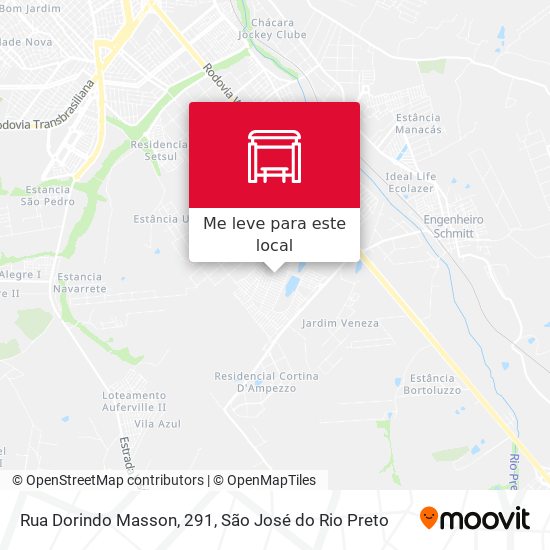 Rua Dorindo Masson, 291 mapa