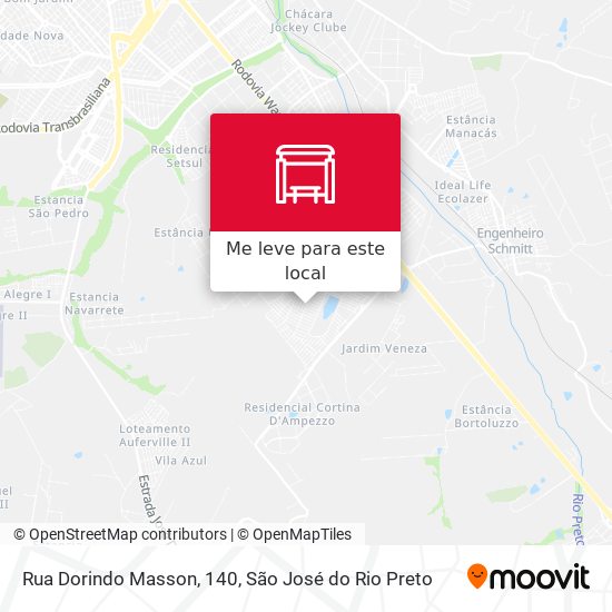 Rua Dorindo Masson, 140 mapa