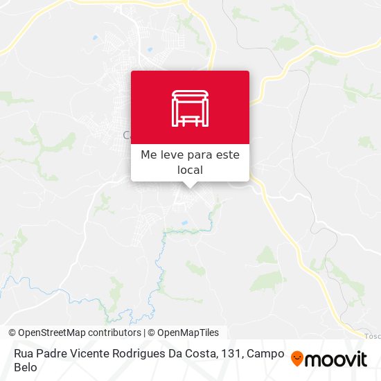 Rua Padre Vicente Rodrigues Da Costa, 131 mapa